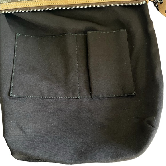 Coach Signature Brown Jacquard 2 Way Bag - Picture 5 of 12